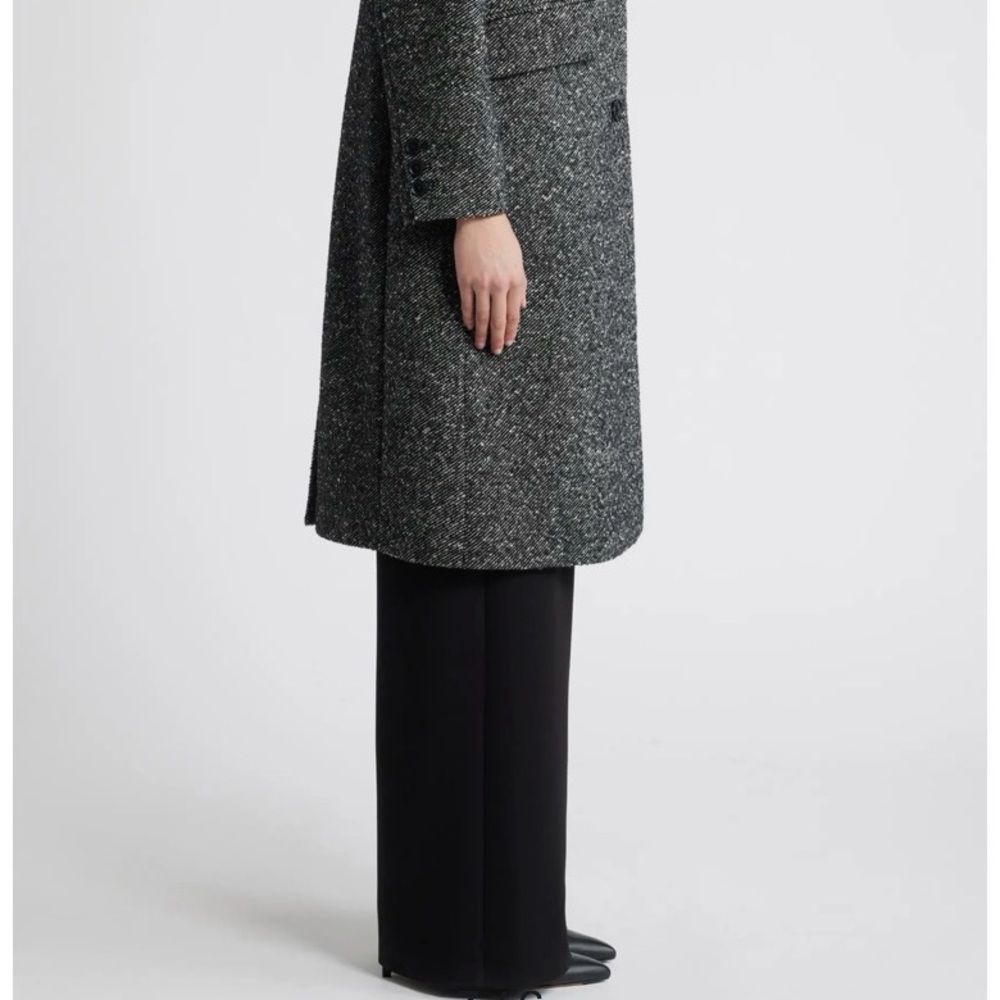 BCBG Max Azria Slim Fit Double Breasted Coat Size XL New With Tags - Picture 4 of 13